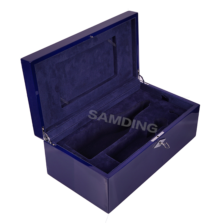 高檔木質(zhì)酒盒(藍(lán)帶馬爹利酒盒)